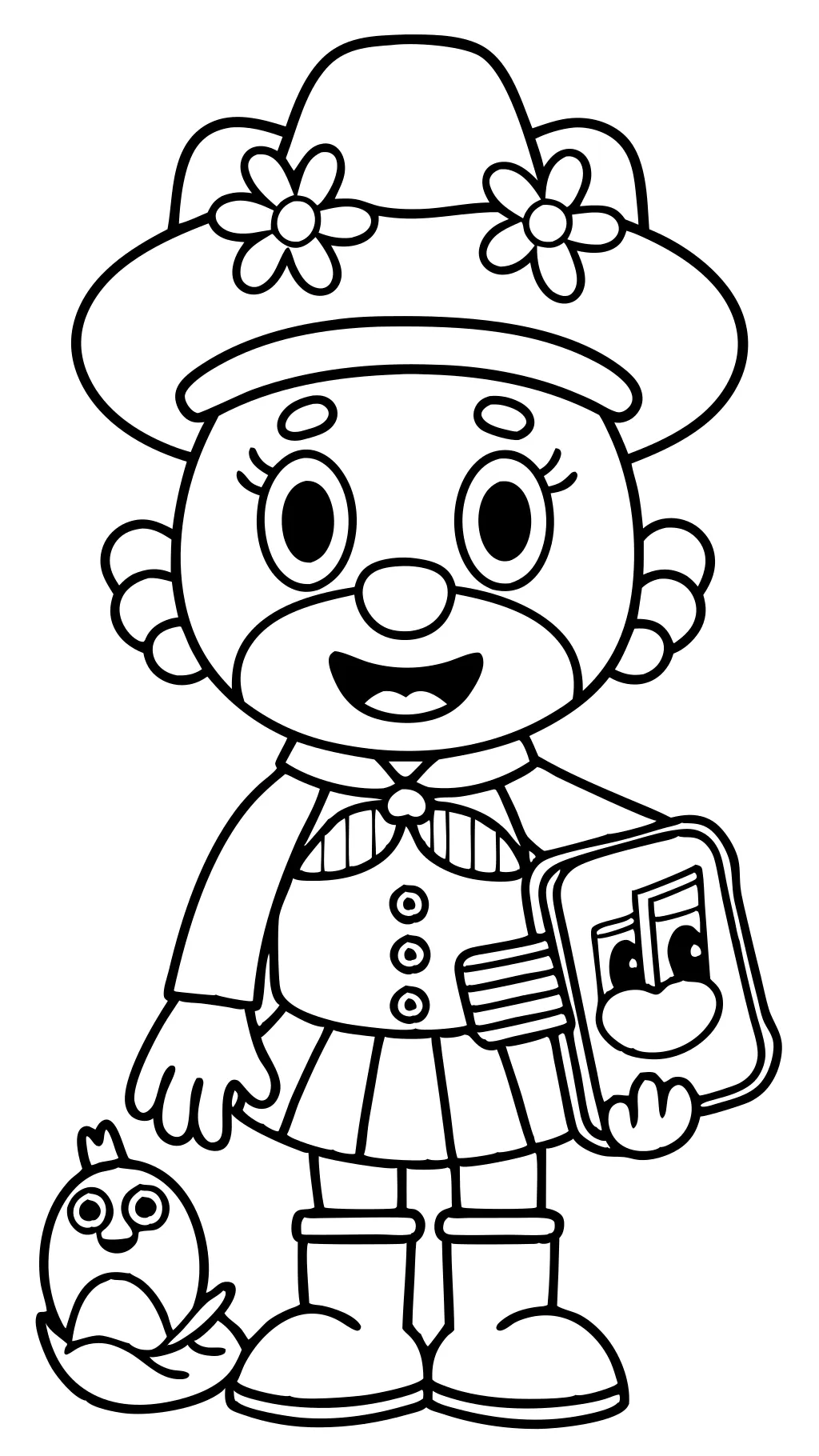 coloriages de chansons super simples